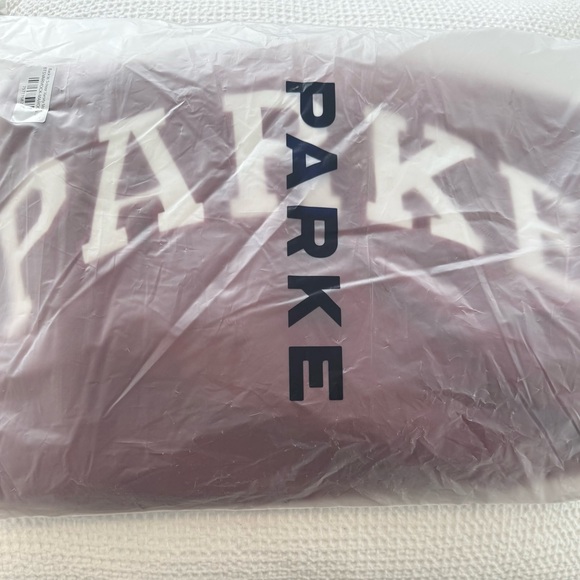 Parke Maroon Varsity Mockneck Sweatshirt - Picture 4 of 7